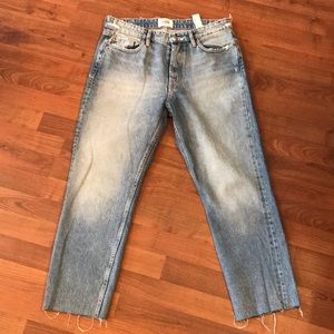 Zara TRF authentic denim mom Jean size 10